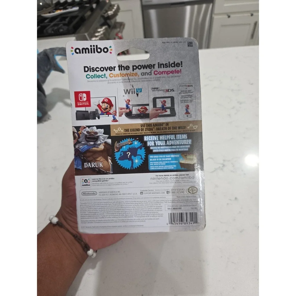 Daruk Amiibo Figure Zelda Breath of The Wild Series Nintendo - Brand New -Sealed